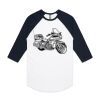 AS Colour - 3/4 Raglan Baseball Sleeve Tee Thumbnail