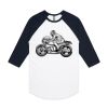 AS Colour - 3/4 Raglan Baseball Sleeve Tee Thumbnail