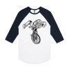 AS Colour - 3/4 Raglan Baseball Sleeve Tee Thumbnail
