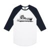 AS Colour - 3/4 Raglan Baseball Sleeve Tee Thumbnail