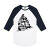 AS Colour - 3/4 Raglan Baseball Sleeve Tee Thumbnail