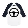 AS Colour - 3/4 Raglan Baseball Sleeve Tee Thumbnail