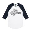 AS Colour - 3/4 Raglan Baseball Sleeve Tee Thumbnail