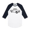 AS Colour - 3/4 Raglan Baseball Sleeve Tee Thumbnail