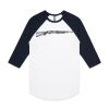 AS Colour - 3/4 Raglan Baseball Sleeve Tee Thumbnail