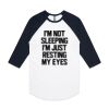 AS Colour - 3/4 Raglan Baseball Sleeve Tee Thumbnail