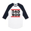AS Colour - 3/4 Raglan Baseball Sleeve Tee Thumbnail