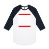 AS Colour - 3/4 Raglan Baseball Sleeve Tee Thumbnail