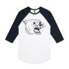 AS Colour - 3/4 Raglan Baseball Sleeve Tee Thumbnail