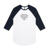AS Colour - 3/4 Raglan Baseball Sleeve Tee Thumbnail