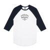 AS Colour - 3/4 Raglan Baseball Sleeve Tee Thumbnail