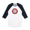 AS Colour - 3/4 Raglan Baseball Sleeve Tee Thumbnail