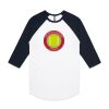 AS Colour - 3/4 Raglan Baseball Sleeve Tee Thumbnail