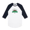 AS Colour - 3/4 Raglan Baseball Sleeve Tee Thumbnail