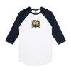 AS Colour - 3/4 Raglan Baseball Sleeve Tee Thumbnail