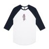 AS Colour - 3/4 Raglan Baseball Sleeve Tee Thumbnail