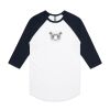 AS Colour - 3/4 Raglan Baseball Sleeve Tee Thumbnail