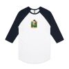 AS Colour - 3/4 Raglan Baseball Sleeve Tee Thumbnail