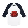 AS Colour - 3/4 Raglan Baseball Sleeve Tee Thumbnail
