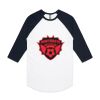 AS Colour - 3/4 Raglan Baseball Sleeve Tee Thumbnail