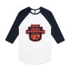 AS Colour - 3/4 Raglan Baseball Sleeve Tee Thumbnail