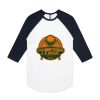 AS Colour - 3/4 Raglan Baseball Sleeve Tee Thumbnail
