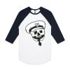 AS Colour - 3/4 Raglan Baseball Sleeve Tee Thumbnail