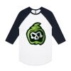 AS Colour - 3/4 Raglan Baseball Sleeve Tee Thumbnail