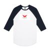 AS Colour - 3/4 Raglan Baseball Sleeve Tee Thumbnail