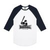 AS Colour - 3/4 Raglan Baseball Sleeve Tee Thumbnail