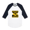 AS Colour - 3/4 Raglan Baseball Sleeve Tee Thumbnail