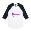 AS Colour - 3/4 Raglan Baseball Sleeve Tee Thumbnail