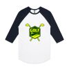 AS Colour - 3/4 Raglan Baseball Sleeve Tee Thumbnail