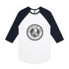 AS Colour - 3/4 Raglan Baseball Sleeve Tee Thumbnail