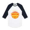 AS Colour - 3/4 Raglan Baseball Sleeve Tee Thumbnail