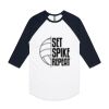AS Colour - 3/4 Raglan Baseball Sleeve Tee Thumbnail