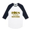 AS Colour - 3/4 Raglan Baseball Sleeve Tee Thumbnail