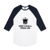 AS Colour - 3/4 Raglan Baseball Sleeve Tee Thumbnail