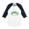 AS Colour - 3/4 Raglan Baseball Sleeve Tee Thumbnail