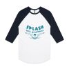 AS Colour - 3/4 Raglan Baseball Sleeve Tee Thumbnail
